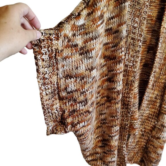 Universal Threads Rustic Color Poncho Open Cardigan - Picture 5 of 7